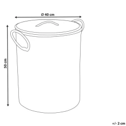 Beliani SADEC - Opbergmand - Natuurlijk - Zeegras