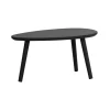 Leen Bakker Salontafel Arvin - zwart - 35x70x35 cm Outlet