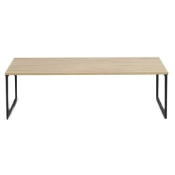 Leen Bakker Salontafel Lucca - naturelkleur - 34x118x67 cm Hot