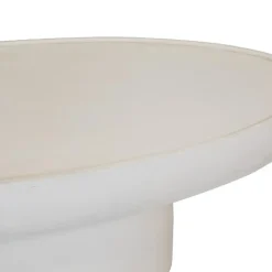 Giga Meubel Salontafel Ovaal - Beige - Betonlook - 120cm - Tess