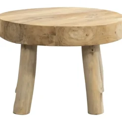 Leen Bakker Salontafel Tjeu - naturel - 43xØ60 cm Best