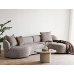 House Nordic Salontafel Zand - Rond - 80x80x40cm - Nagano Outlet