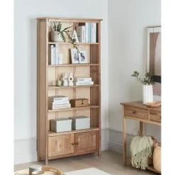 Leen Bakker SALTON - Boekenkast - Lichte houtkleur - Sassafras Outlet