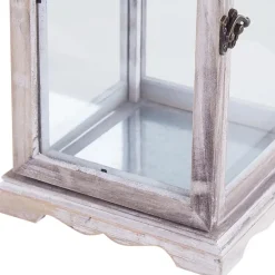 Beliani SAMAR - Lantaarn - Wit - IJzer New