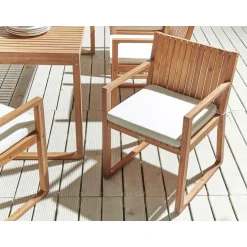 Beliani SASSARI - Tuinkussen - Wit - 46 x 46 cm - Polyester Sale