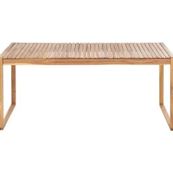 Beliani SASSARI II - Tuinset voor 6 - Lichthout - Gecertificeerd acaciahout Hot