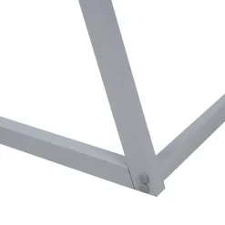 Beliani SAURAT - Kinderbed - Grijs - 90 x 200 cm - Dennenhout New