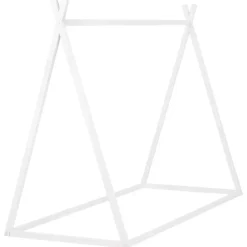 Beliani SAURAT - Kinderbed - Wit - 90 x 200 cm - Dennenhout