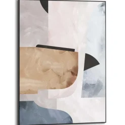 Reinders Schilderij Abstracte Illusie II - 70 x 50cm - Beige Online