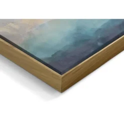 Reinders Schilderij Abstracte kunst - 70 x 118cm - Blauw Clearance