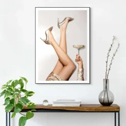 Reinders Schilderij Celebrate Good Times - 70 x 50cm - Goudkleurig Outlet