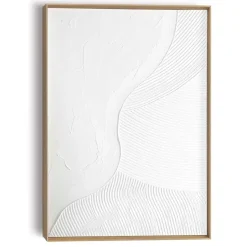 Reinders Schilderij 3D Art Coast - 70 x 50cm - Wit Sale