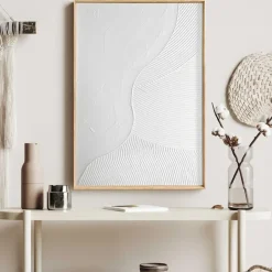 Reinders Schilderij 3D Art Coast - 70 x 50cm - Wit Sale