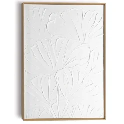 Reinders Schilderij 3D Art Flowers - 70 x 50cm - Wit Hot