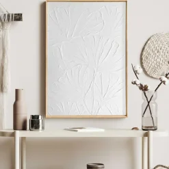 Reinders Schilderij 3D Art Flowers - 70 x 50cm - Wit Hot