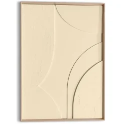 Reinders Schilderij 3D Art Terrace - sand - 70 x 50cm - Beige Discount