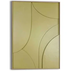 Reinders Schilderij 3D Art Terrace vintage green - 70 x 50cm - Groen New