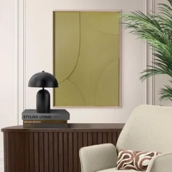 Reinders Schilderij 3D Art Terrace vintage green - 70 x 50cm - Groen New