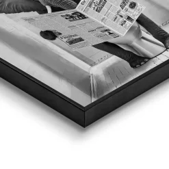 Reinders Schilderij Elephant Toilet - 50 x 50cm - Zwart-Wit Discount