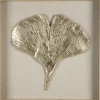 Leen Bakker Schilderij Ginko goudkleur MDF/glas - 50x50 cm Online