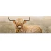 Reinders Schilderij Hooglander - 52 x 156cm - Beige New
