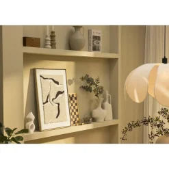 Leen Bakker Schilderij Noah rood MDF - 60x45 cm Outlet