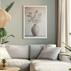 Reinders Schilderij Olijven op Vaas - 70 x 50cm - Groen Clearance