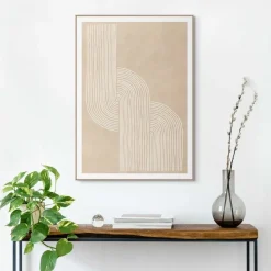 Reinders Schilderij Sandy Knot - 70 x 50cm - Beige Outlet