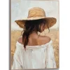 Reinders Schilderij Summer Lady - 70 x 50cm - Beige Sale