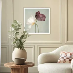 Reinders Schilderij Tulips - 50 x 50cm - Groen New