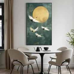 Leen Bakker Schilderij volle maan FCL - 118x70 cm Clearance