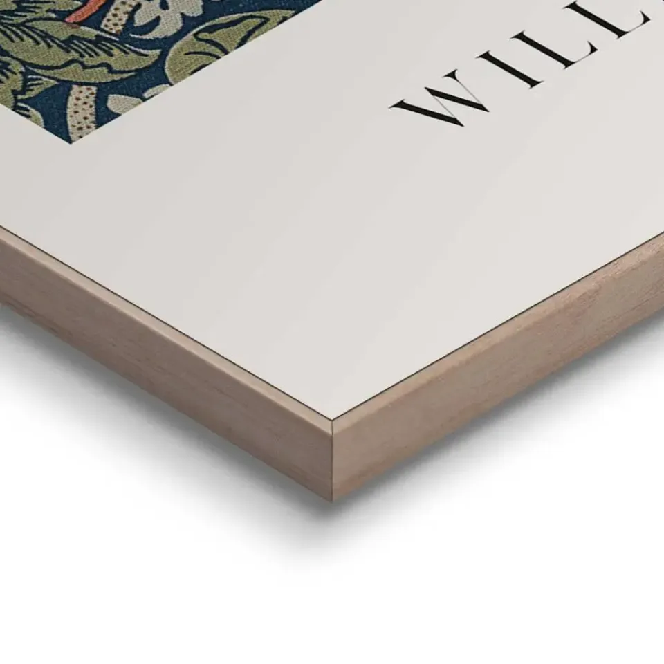 Reinders Schilderij William Morris - strawberry thief - 70 x 50cm - Bont