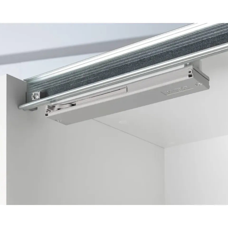 Leen Bakker Schuifdeurkast Genua - wit - 204x122x60 cm Hot