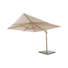 4-Seasons Outdoor 4-Seasons Hacienda zweefparasol 300 x 400 cm. - Woodlook/Sand Hot