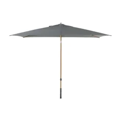 4-Seasons Outdoor Azzurro stokparasol 200 x 300 cm - Woodlook/charcoal Outlet