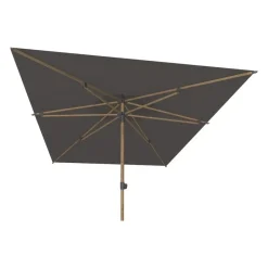 4-Seasons Outdoor Azzurro stokparasol 200 x 300 cm - Woodlook/charcoal Outlet