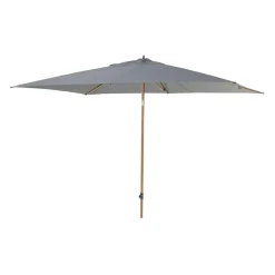 4-Seasons Outdoor Azzurro stokparasol 200 x 300 cm - Woodlook/charcoal Outlet