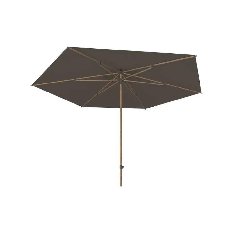 4-Seasons Outdoor 4-Seasons stokparasol Azzurro 300 cm - Woodlook/charcoal Sale