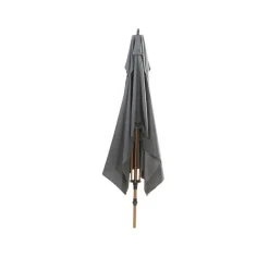 4-Seasons Outdoor 4-Seasons stokparasol Azzurro 300 cm - Woodlook/charcoal Sale