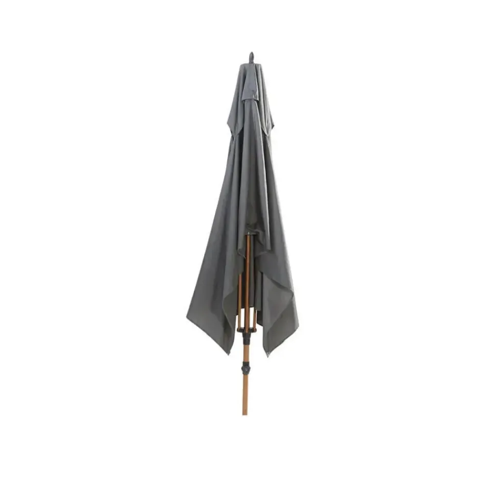4-Seasons Outdoor 4-Seasons stokparasol Azzurro 300 cm - Woodlook/charcoal Sale
