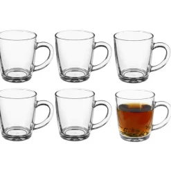 Secret de Gourmet Koffie/thee glazen - 6x stuks - glas - 340 ml Online