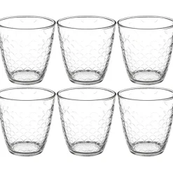 Secret de Gourmet waterglazen Rome - 6x - 250 ml - deco glas Outlet