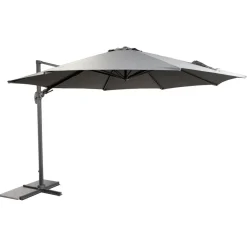 Merkloos Sens-Line - Barbados Parasol - Ø3,5m - Grijs