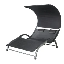 Sens-Line - Cuba 2-Persoonsligbed - Zwart Sale