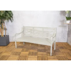 Sens-Line - Louis 3-zits-bank - 150cm - Hout Grijs Outlet