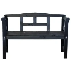 Sens-Line Friesen tuinbank - Hout - Zwart Best