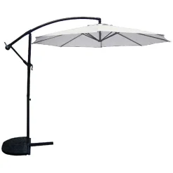 Sens-Line Menorca zweefparasol rond - Ø 300 cm - Ecru Sale