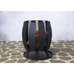 Sens-Line Tulip vuurkorf / tuinhaard - Zwart Online