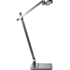 Leen Bakker SERPENS - Bureaulamp LED - Grijs - Synthetisch materiaal New