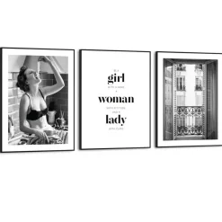 Reinders Set poster met lijst - Fashion Woman New